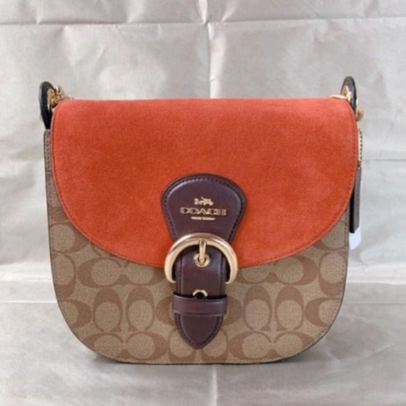 Authentic Coach Kleo Shoulder/Crossbody Bag 23 - Picture 7 of 7